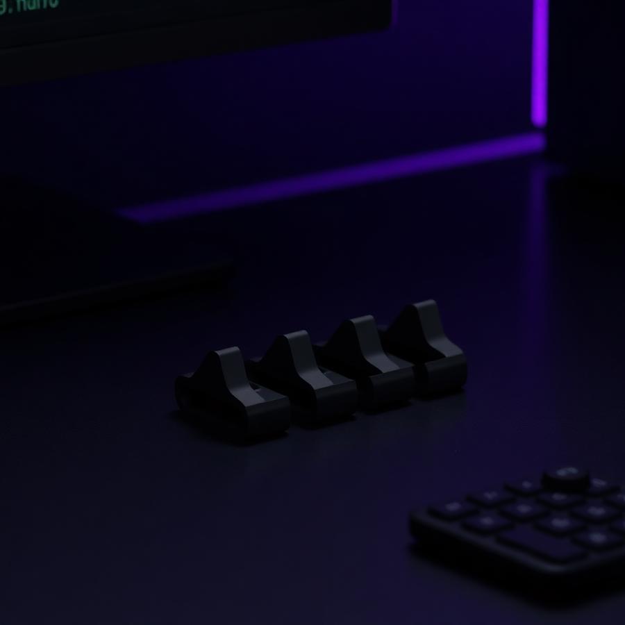 Organizador de Cabos — peça impressa em 3D pela Vexo